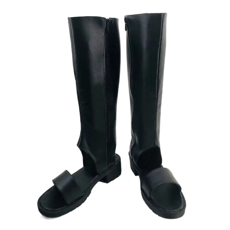 

CoDaddy Uchiha Sasuke Cosplay Shoes Boots Halloween Adult Mens Role Play Costume Accessory
