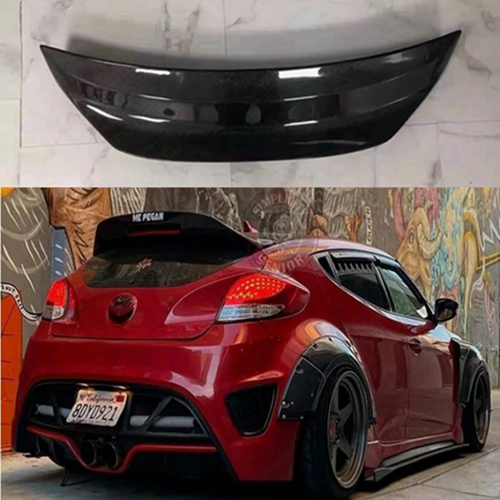 

Задний канал из стекловолокна типа SC для Veloster (только турбо) (с отверстием для тормоза) для Veloster FRP, спойлер, крыша