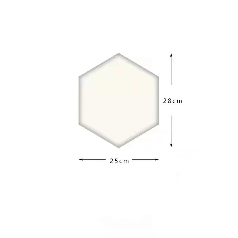 Hexagon Headboard Nordic Style Modern 90 135 150 Bed Head Board