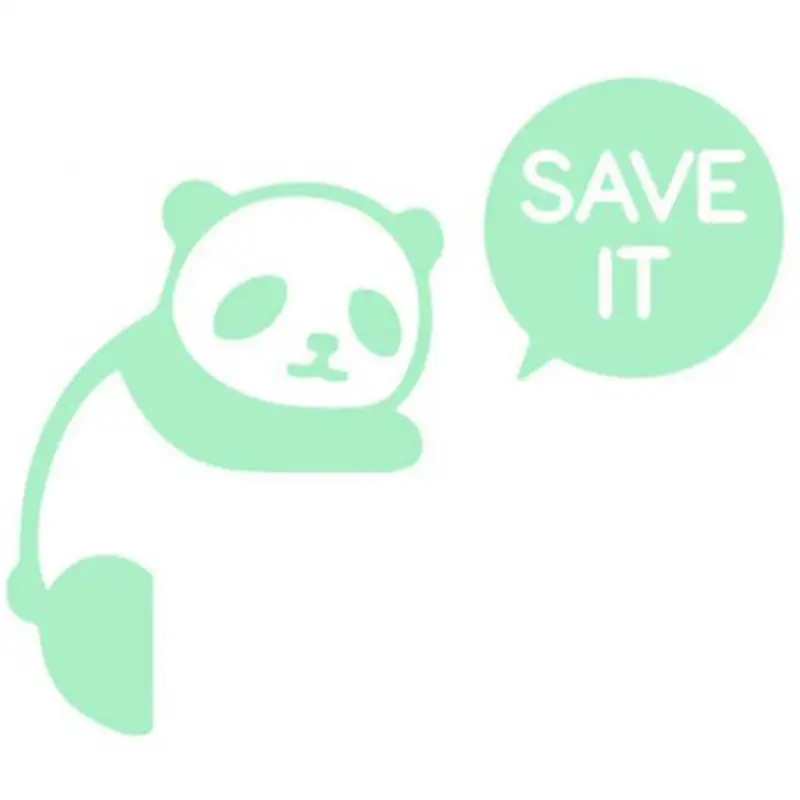 

Luminous Panda Shape Switch Socket Sticker DIY Decoration Luminous Decal Bedroom Home Decor