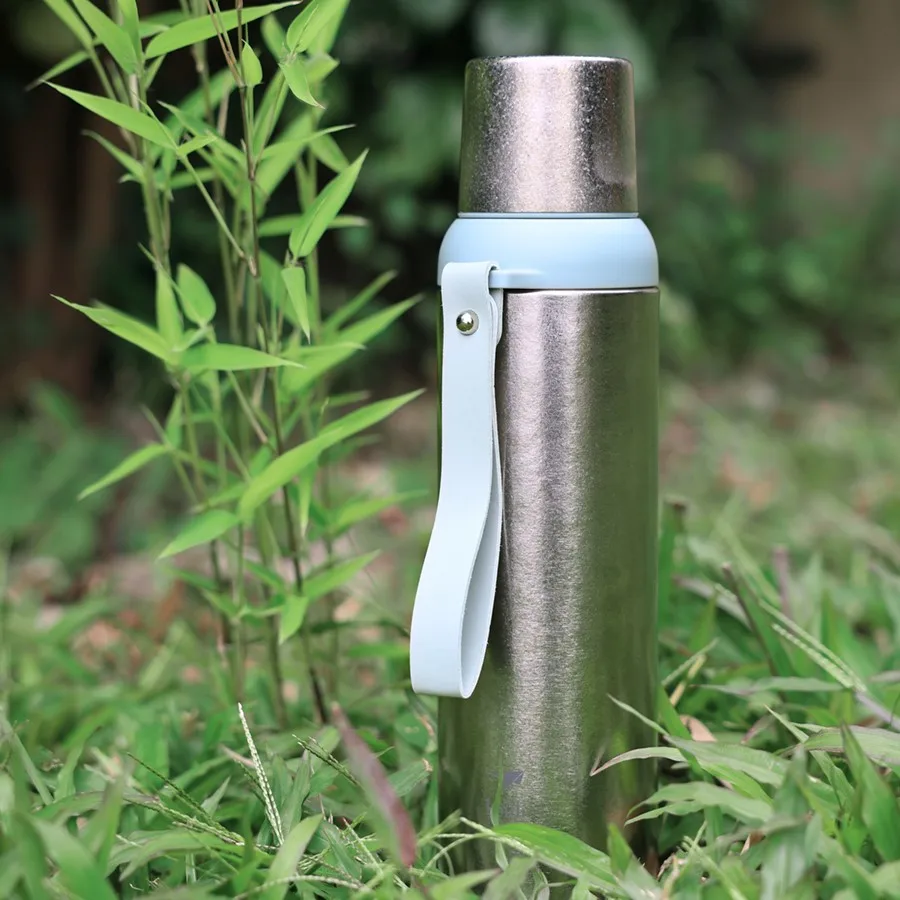 Keith Titanium Vacuum Insulated FlexLid Bottle for hiking, cycling-800ml Ti3106