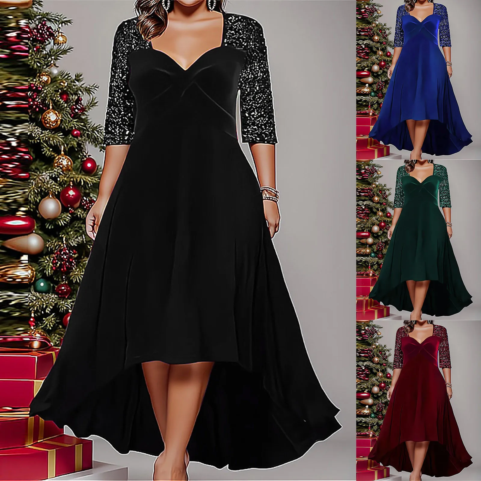 Рисунок 6 - Женское блестящее платье с блестками