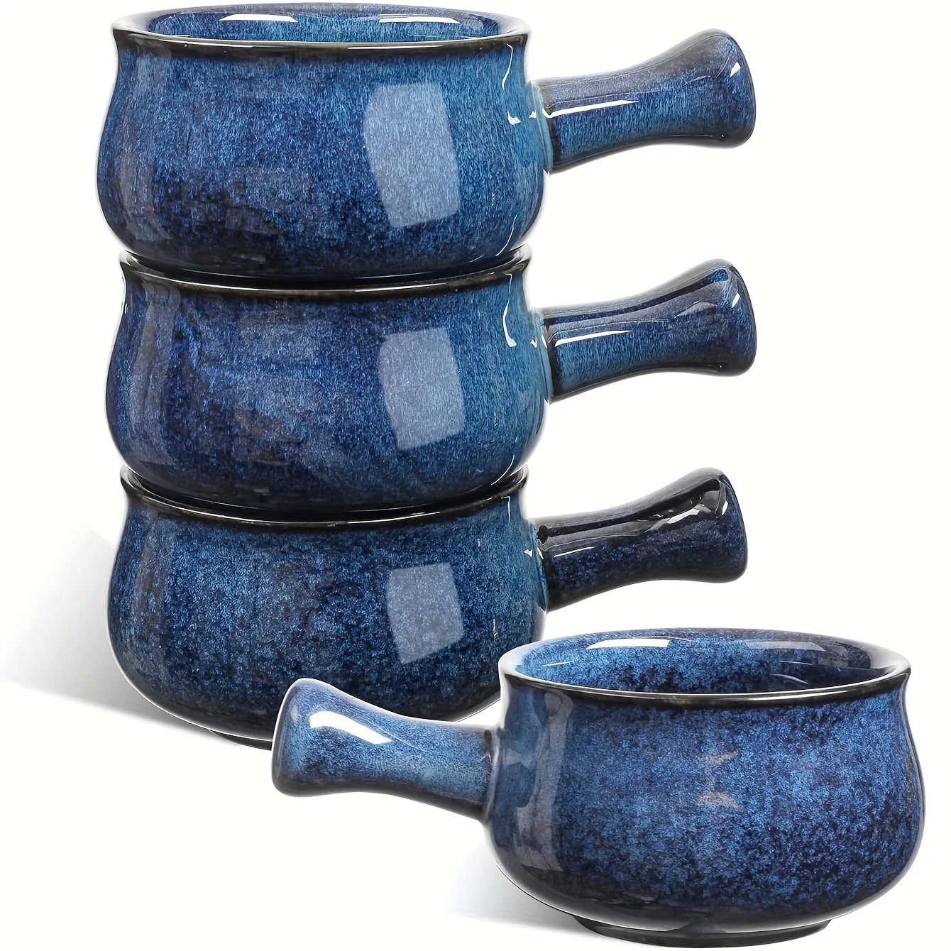 

Миски для супа vicлучей с ручками, 26 унций для супа, тушения говядины, Чили, устойчивые к сколам, подходит для микроволновой печи, посудомоечной машины