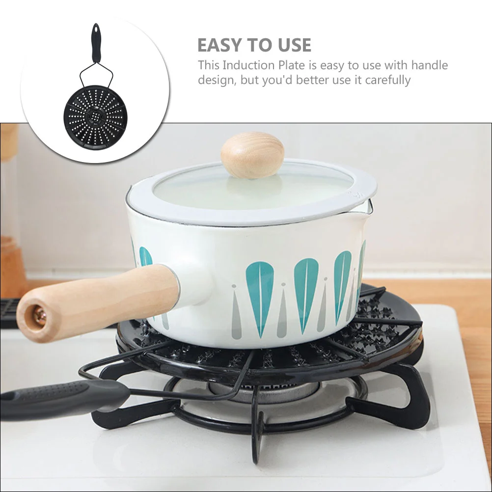 Metal heat converter disk induction cooker adapter thermal guide plate cookware parts stove heating element gas range