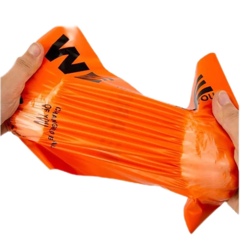 Orange Envelope Courier Shipping Packaging Bags Poly Mailer Bag Storage Bag Self Adhesive Seal Plastic Packaging Pouch 50Pcs