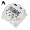 5V 12V 24V 110V 220V Digital LCD Timer Switch 7 Days Weekly Programmable Time Relay Programmer 50/60hz 1 Second Interval CN101S 4