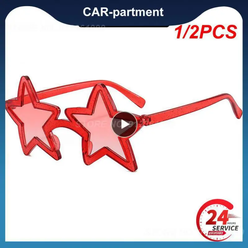 

УНИКАЛЬНЫЕ Солнцезащитные очки в форме звезды, блестящие солнцезащитные очки, Винтажные Солнцезащитные очки с пентаграммой для женщин, летние пляжные очки Outddor, 1/2 шт.