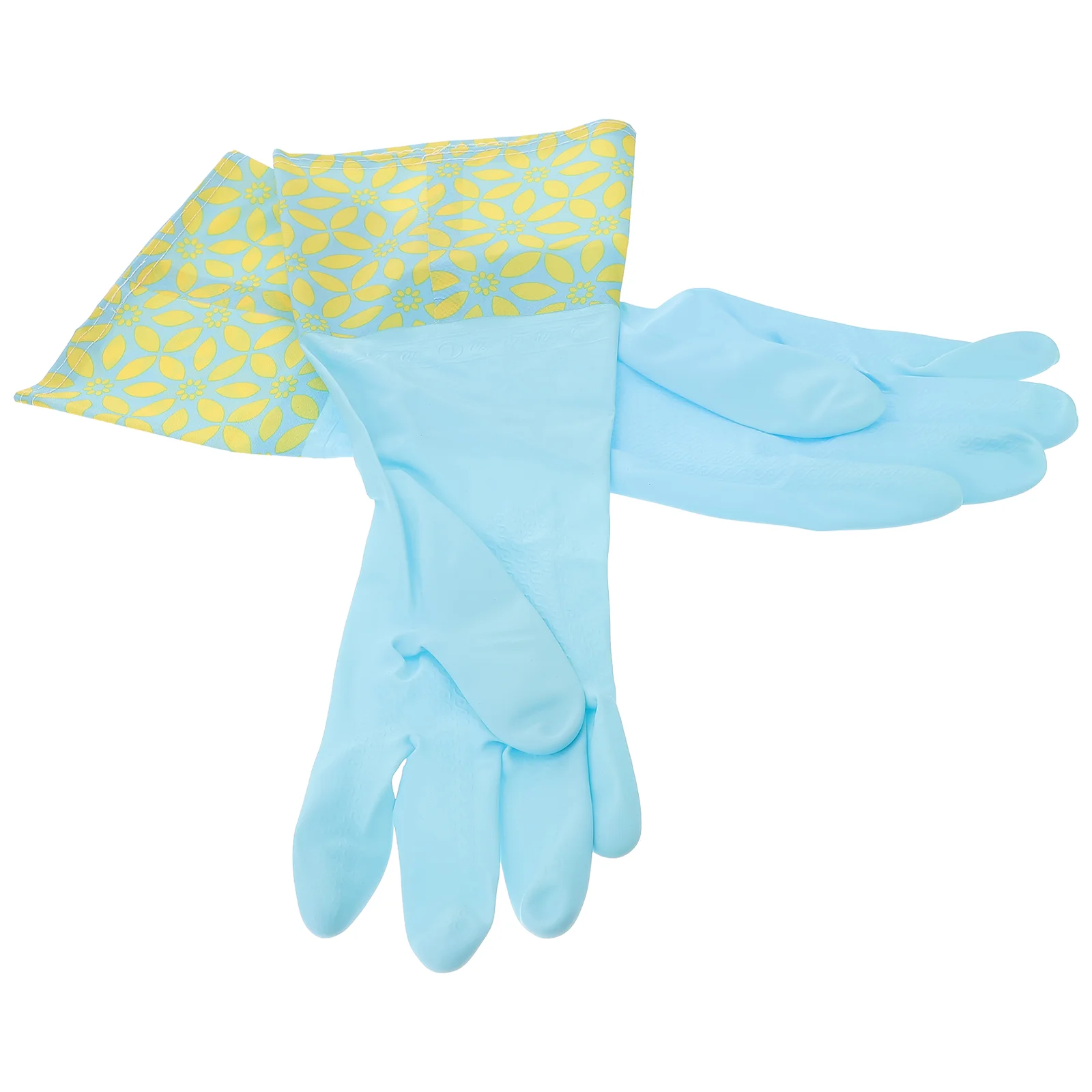 

2 Pairs Gloves for Washing Dishes Dishwashing Housework Women's Single Layer Kitchen Mitts Cleaning Non-slip