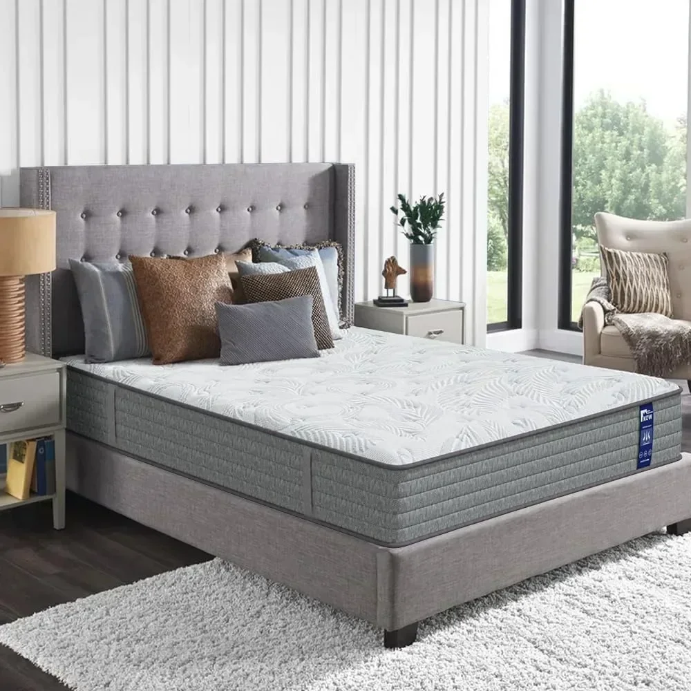 12 Inch Memory Foam Hybrid Mattress, a Box with Motion Isolation, Strong Edge Support, Pressure Relief, Medium Firm 2