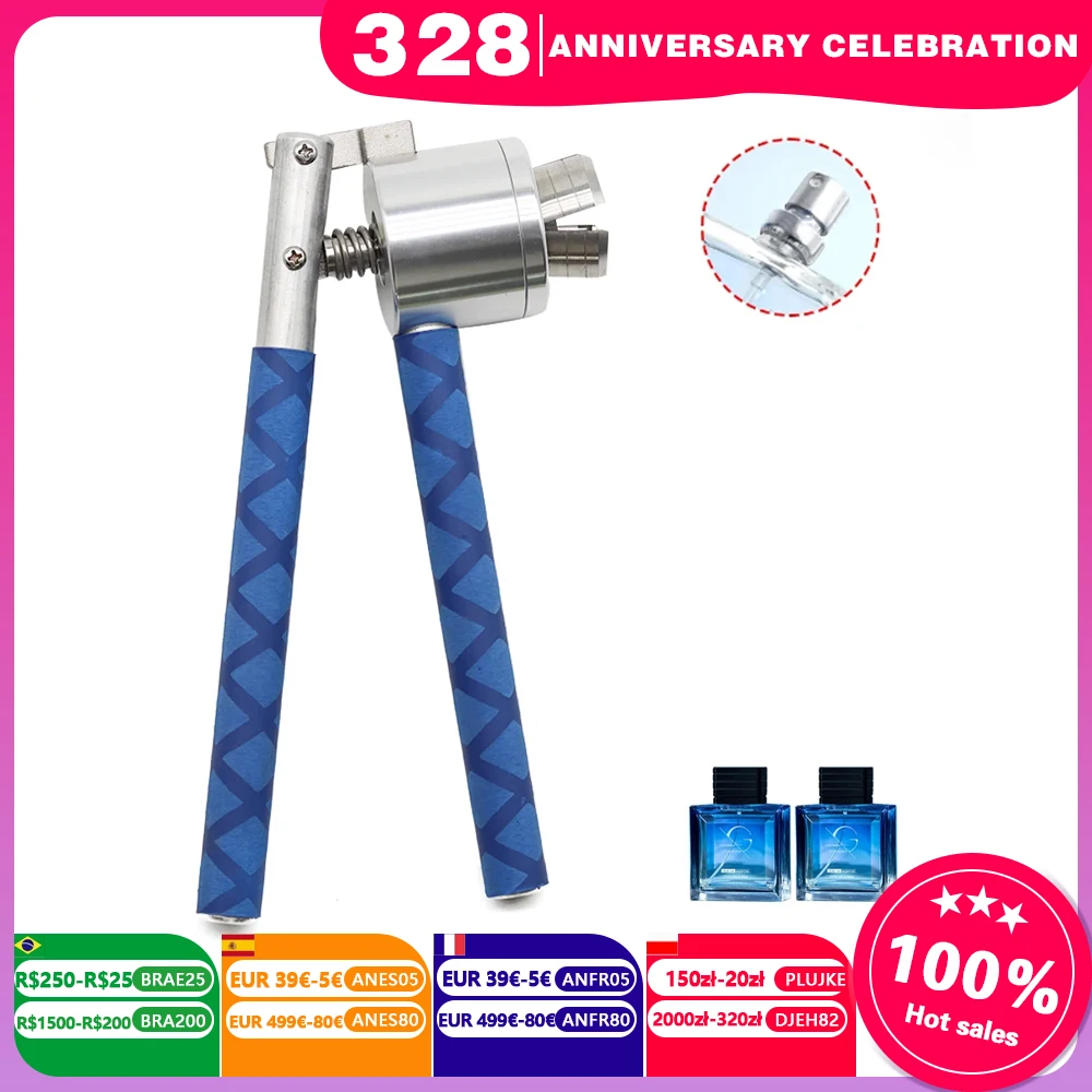 

15mm Stainless Steel Manual Perfume Bottle Spray Vial Crimper Hand Capping Crimper Seal Capping Tool