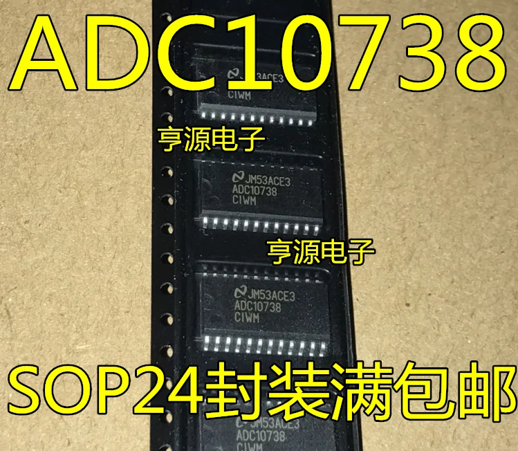 

10 шт./партия 100% новый ADC10738CIWM ADC10738 SOP28
