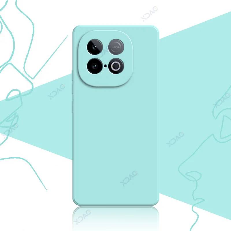 Luxurious Silicone Soft Back Cover with 360° Protection & Waterproof Design