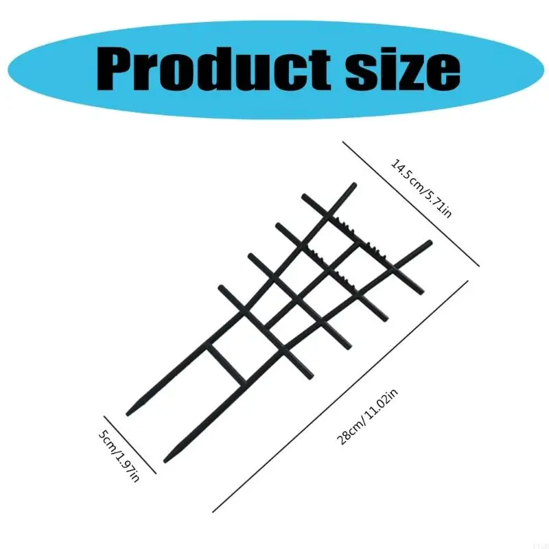 Indoor Plant Trellis for Climbing Plant Small Garden Plastic Trellis for Potted Outdoor Flower Support