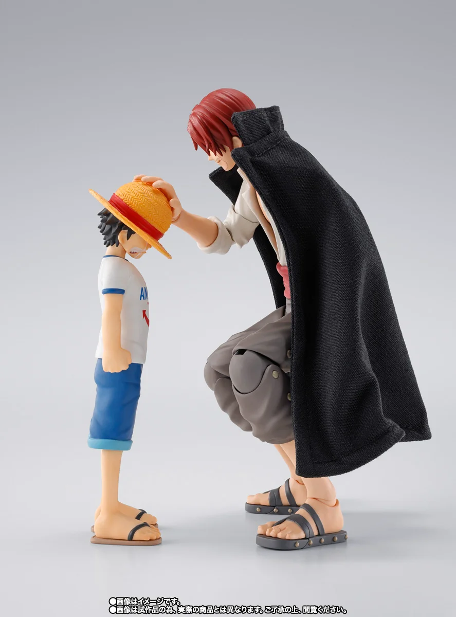 Bandai-S.H.Figuartsサルd。、ルフィ-ワンピースアクション
