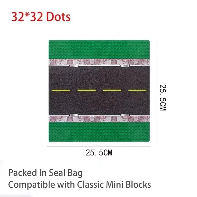 Classic 32x32 Building Block Base Plate for Creative DIY Projects