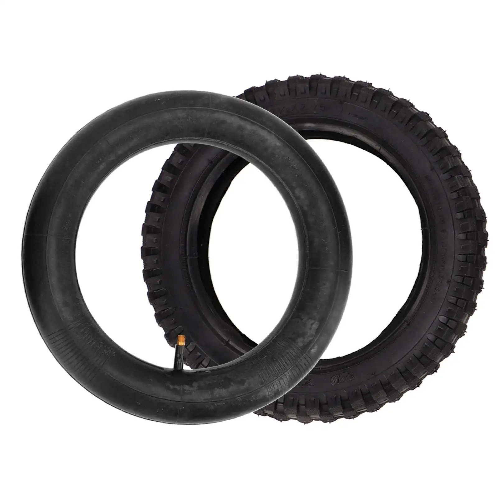 Tire Inner Tube Set Shock Absorption Dirt Bike Tire Inner Tube 40PSI Puncture Resistance for Mini Bike Electric Scooters
