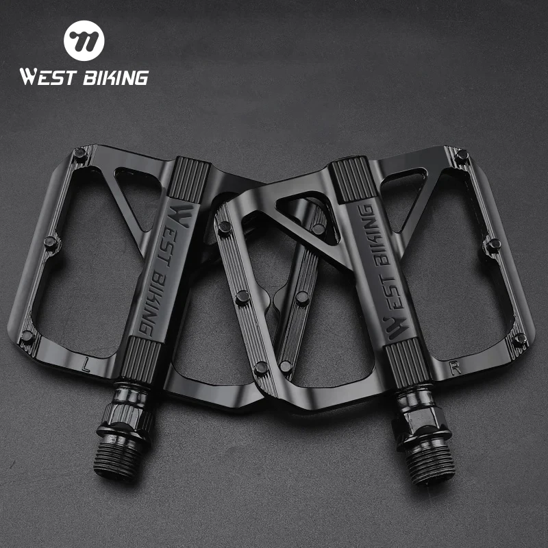WEST BIKING Road Bicycle Pedal Non Slip DU Bearing Bike Pedal