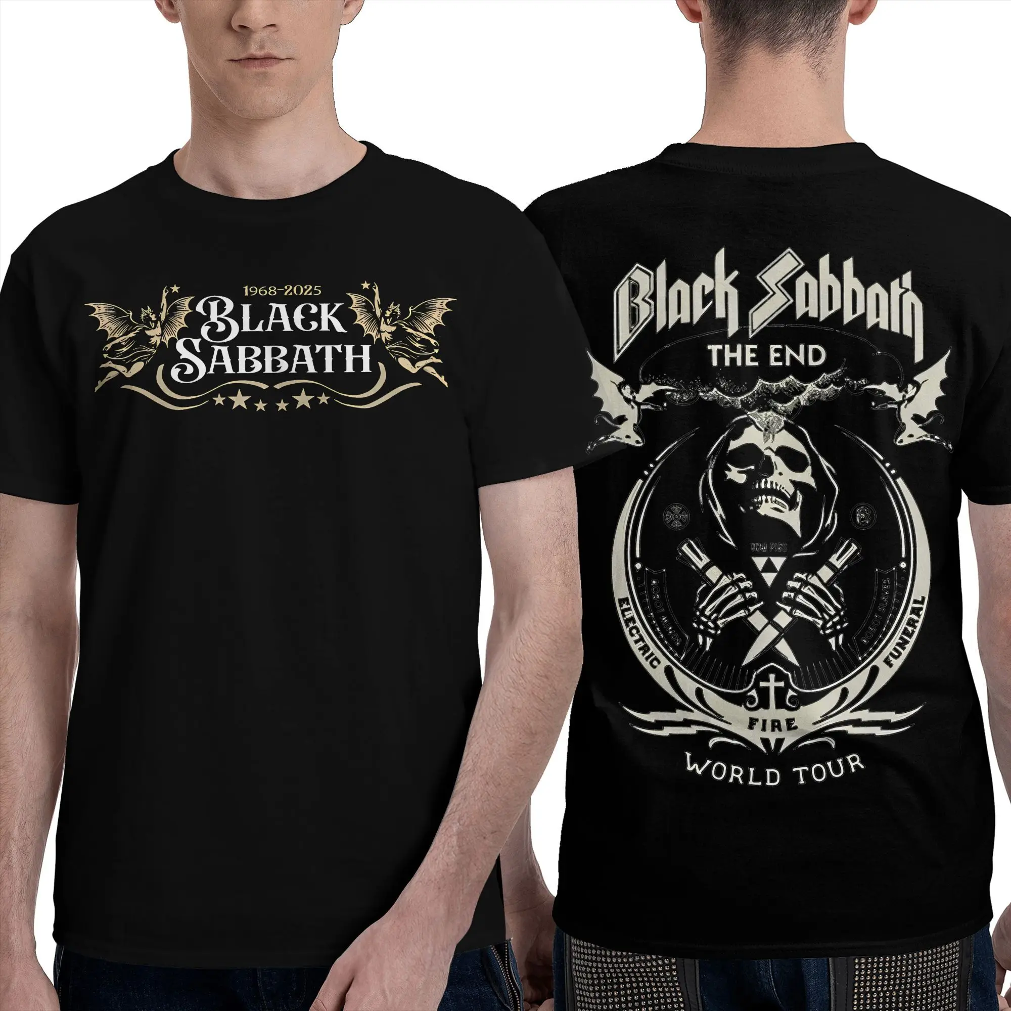 Ozzy Osbourne Tribute Black Sabbath T-Shirt Men Women 100