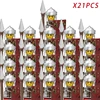 Medieval Age Castle Knights Spartan Warriors Crusader Roman Legion Infantry Cavalry Building Bricks Blocks knight figures toys 6