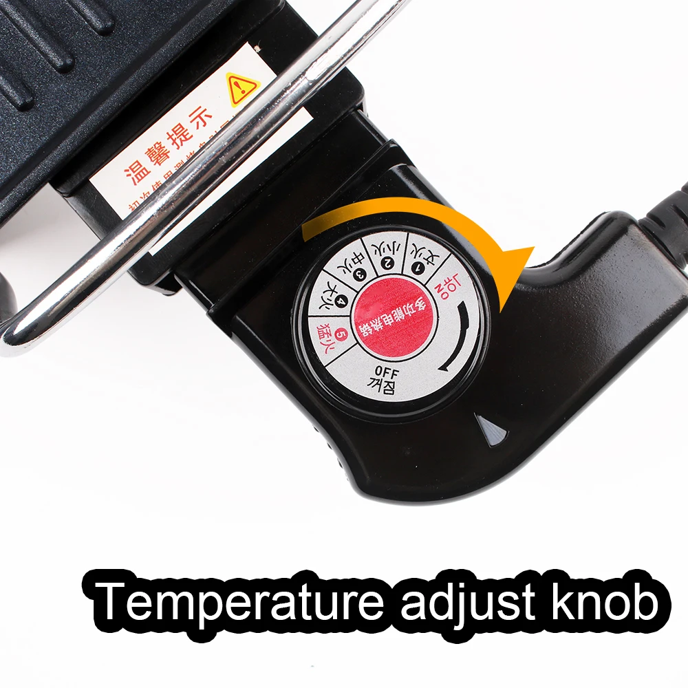 Multifunction Electric Barbecue Oven Griddle Roaster Mini BBQ Stove Heating Plate Indoor Smokeless Non-stick Grilling Pan EU US