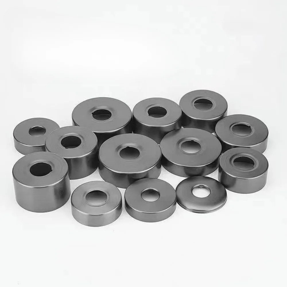 1pcs Stainless Steel Water Pipe Connector 1/2"3/4"1"Faucet Decorative Cover Heighten Valve Panel Shower Kitchen Tap Accessories