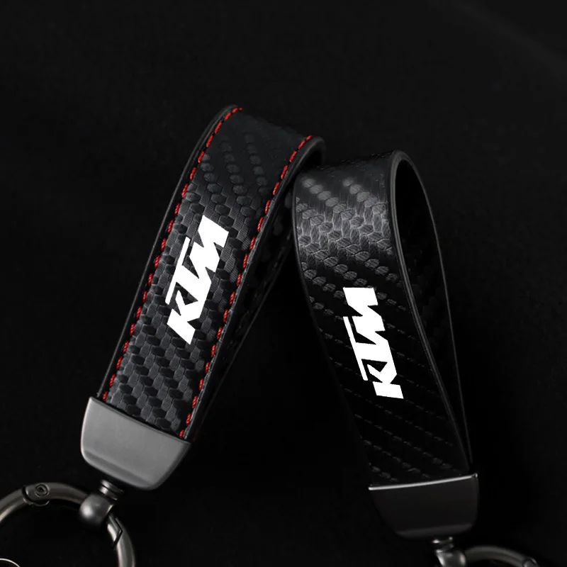 KTM 듀크 125 390 690 200 RC390 RC200 RC125 오토바이 액세서리 양면 자수 키체인 키링