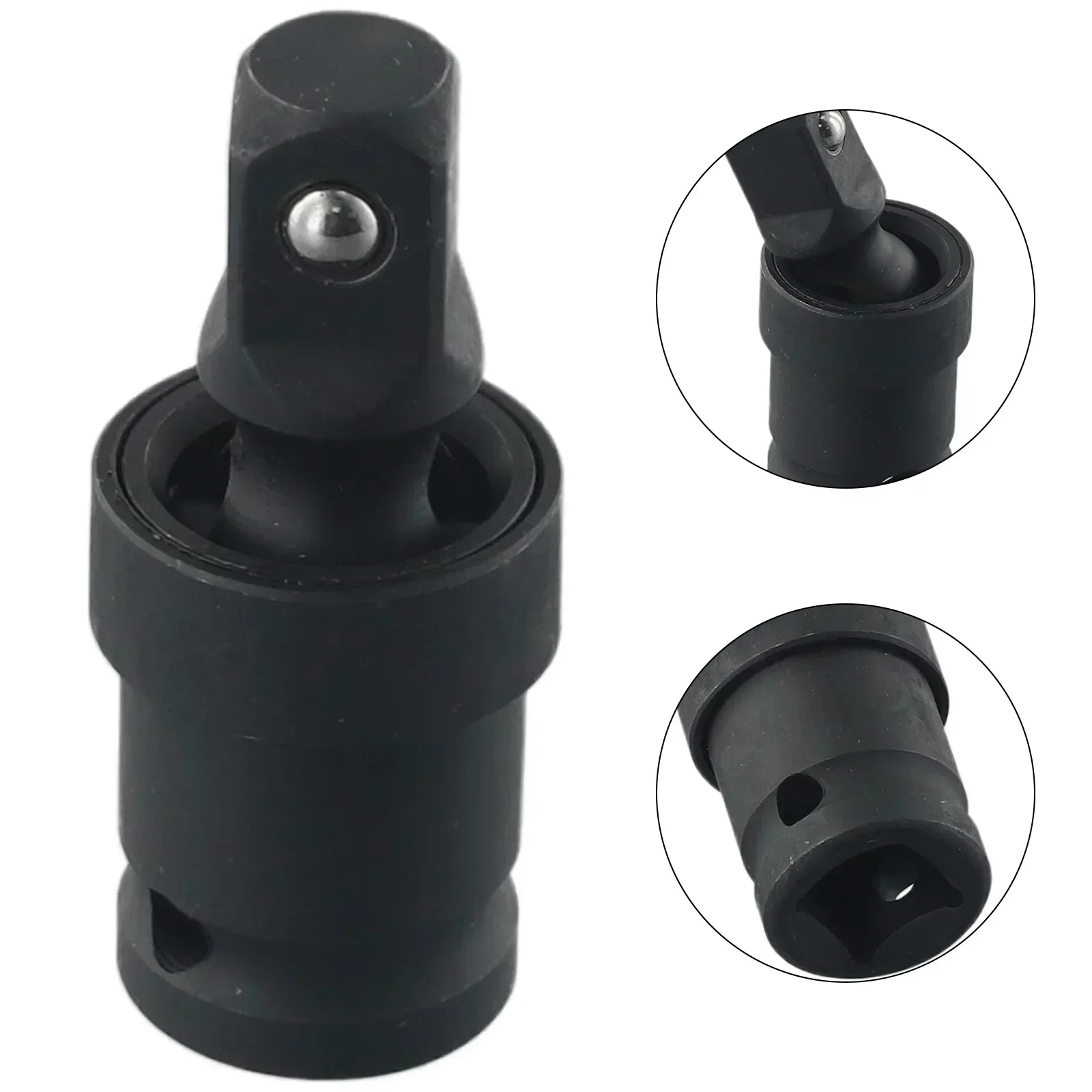 1/2 Inch Drive Joint Pneumatic Universal Joint Degree Swivel Electric Wrench Socket Adapter Socket Wrenches Hand Tools