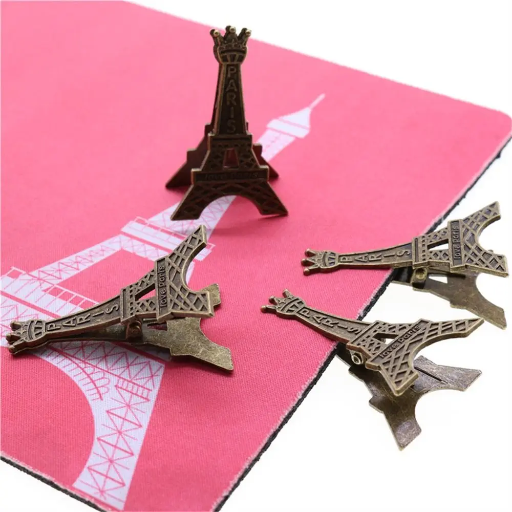 

Creative Stationery Name Card Wedding Seats Clip Retro Style Metal Eiffel Tower Clip Paper Clip Memo Clip Picture Clip Holder