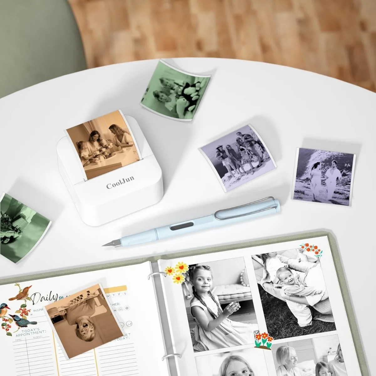 Mini Thermal Sticker Self-adhesive Color Sticky Printing Paper Rolls for Portable Mini Printer, 57x30mm,for Halloween Christmas