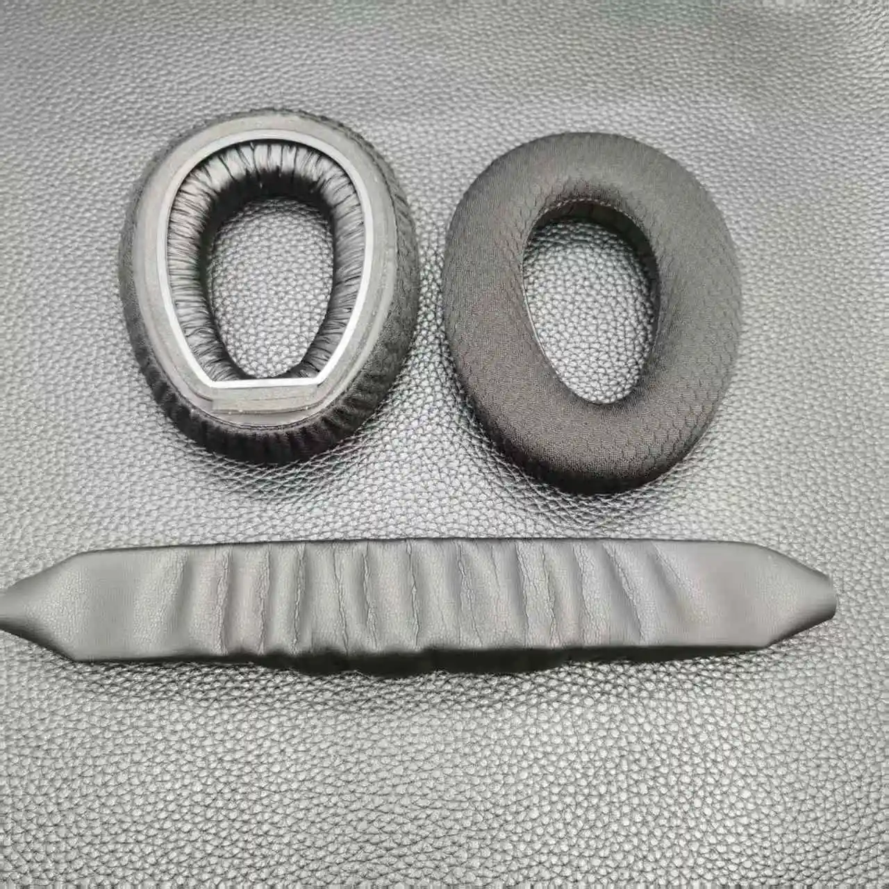 Head Band Earpads for Sennheiser PXC550 PXC550-II Ear Pads & Headband Set - Protein Leather or Fabric Replacement Pads