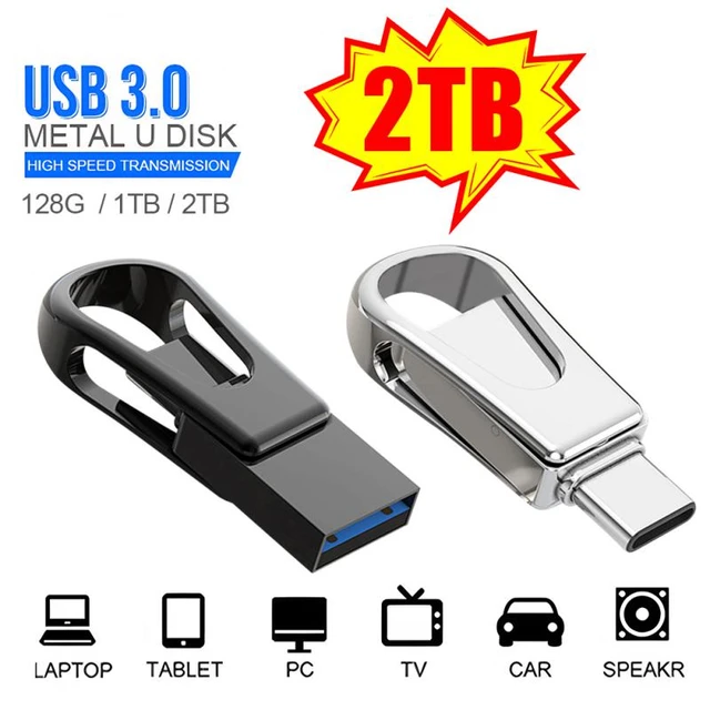 Clé USB pour Lenovo, clé USB, USB Type-C vers USB 3.0, interface 128 Go, 1  To, 2 To, clé USB pour PS4, PS5, Xbox Series S, 2 en 1 - AliExpress