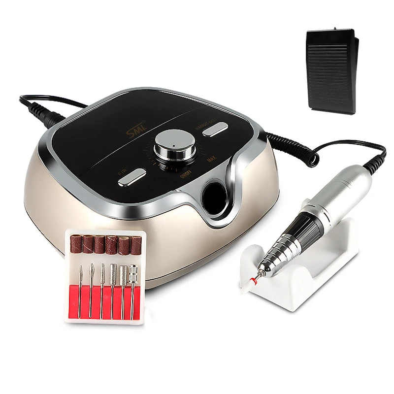

35000 RPM Nail Drill Machine Set Professional Strong Electric Nail Sander Low Noise Manicure Machine Gel Polishing Removal Tool