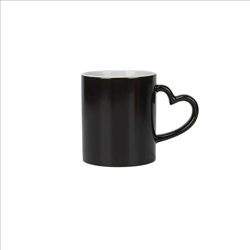 Personalized Heat-Sensitive Color Changing Mug - Custom Photo and Text Design