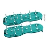 Spike Sandals for Aerating Lawn Effectively Aerating Soil for Plants Health Grass Spikes Tools Black/ Green 157A 6
