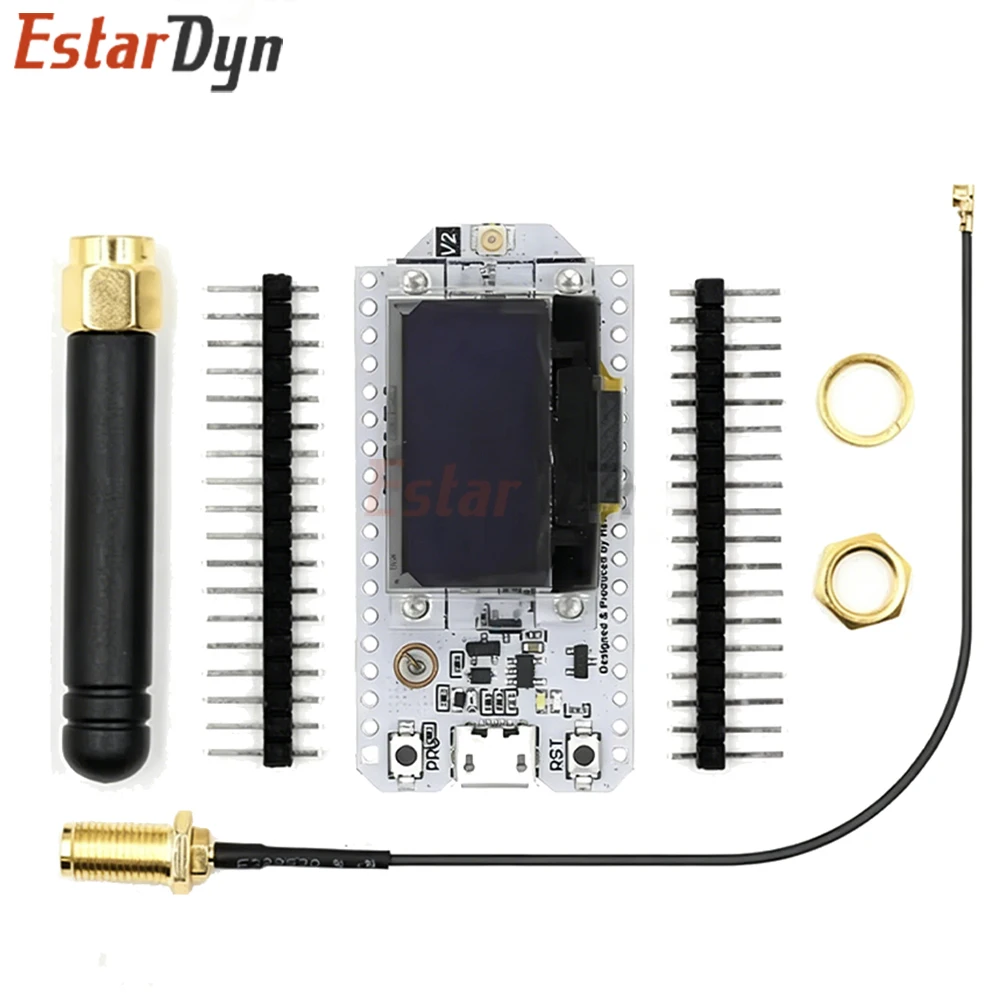 Carte LoRa Estardyn ESP32 SX1276 — 868 MHz avec écran OLED
