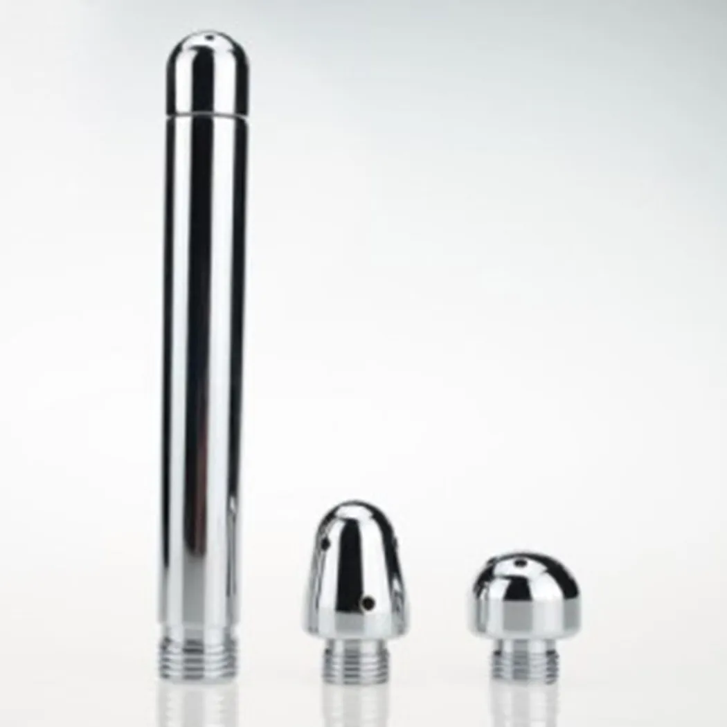ANAL DOUCHE Enema Shower Set Aluminum Enema Shower 3 Head Options Complete Cleanse