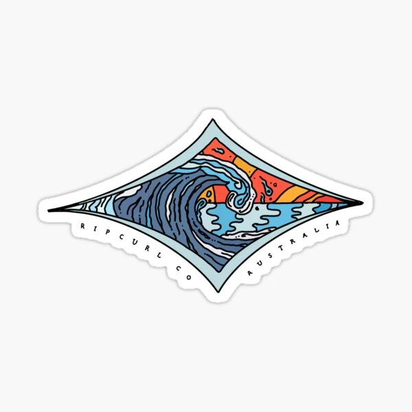 Sticker Rip Curl The Surfing Co