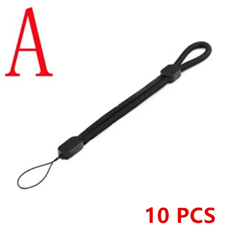 Set of 10 Versatile Adjustable Wrist Strap Lanyards for Electronics and Accessories