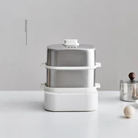 220V Stainless Steel Household Electric Egg Cooking Machine Food Steamer for Breakfast Egg Cooker 1