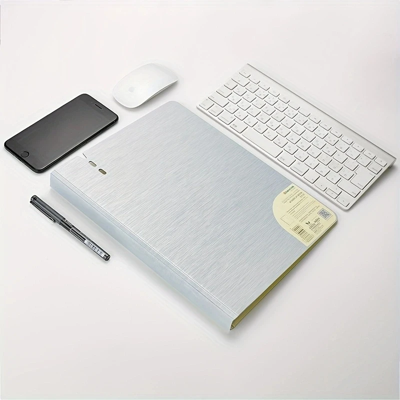 File Folders Perforated Folder 4-Hole D-Shaped Binder Transparent Shell Pp File A4 Quick Fishing Storage