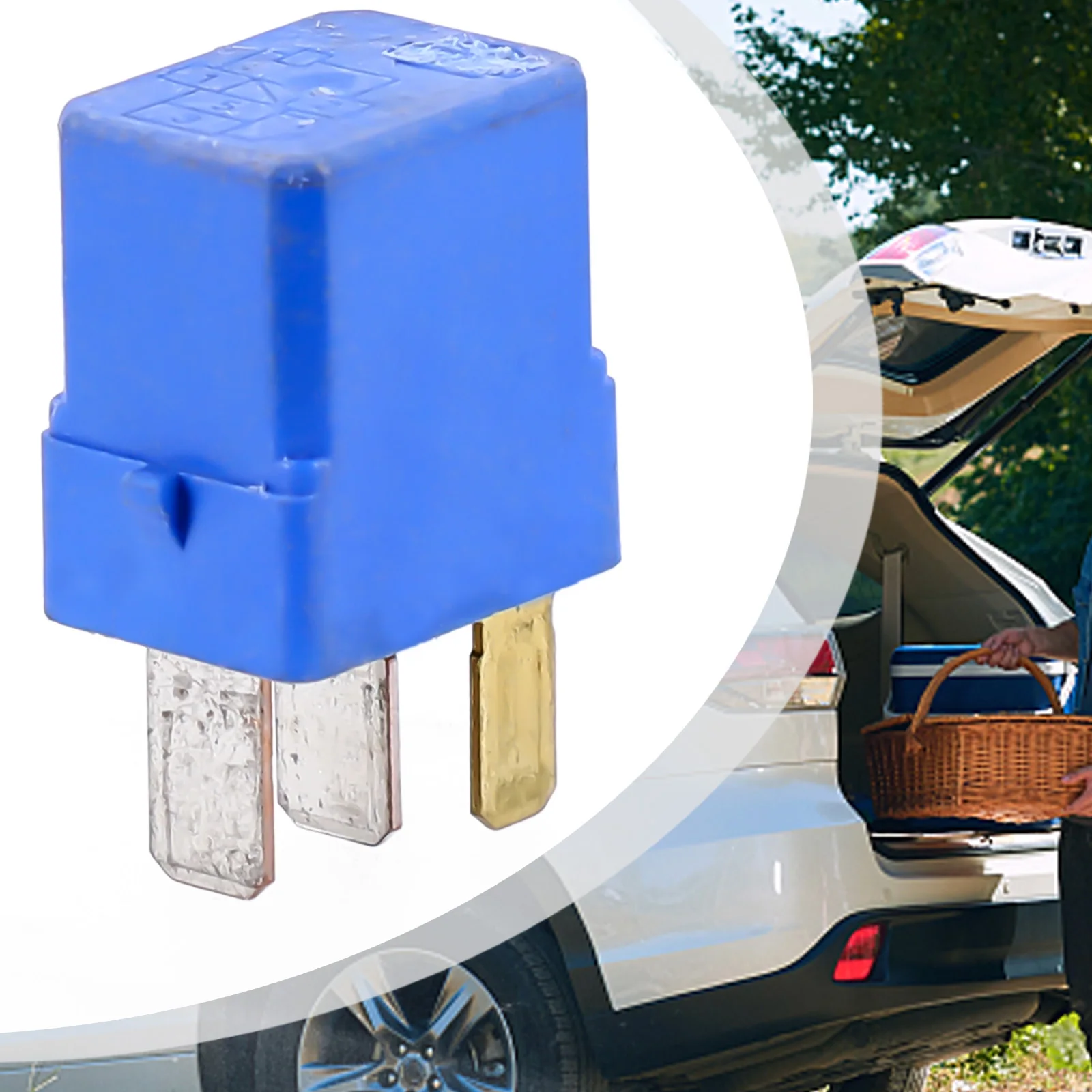 

Car Accessories Blower Motor Relay 25230-79942 25230-79943 ABS Blue Direct Fit Easy Installation Electric Components Car