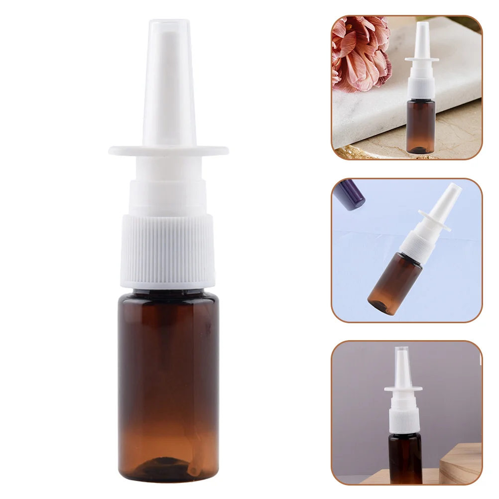 

10 Pcs Perfume Bottle Travel Spray Bottles For Essential Oils Small Nose Nasal Empty Sub Container Containers 10ml Pp