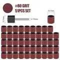 51pcs 80 Grit 1l2