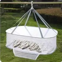 Multiple Optional Zipper Closure Mosquito Proof Insect Proof Clothes Dry Basket Cured Meat Dry multi-functional Drying Net Bag 1