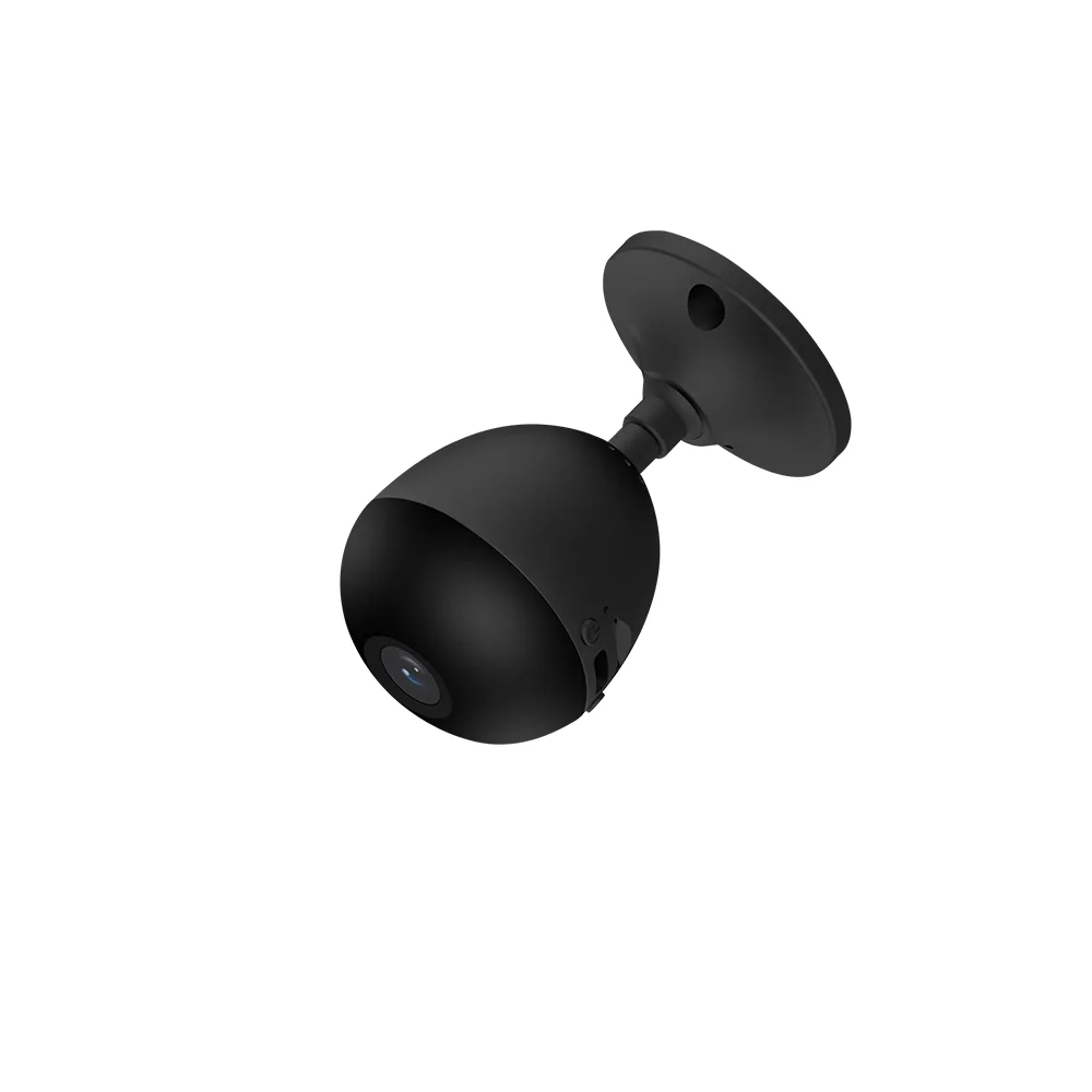 Mini câmera de segurança wi-fi sem fio, com visão noturna, detecção de movimento, câmera de segurança doméstica, gravador de áudio e vídeo, casa inteligente