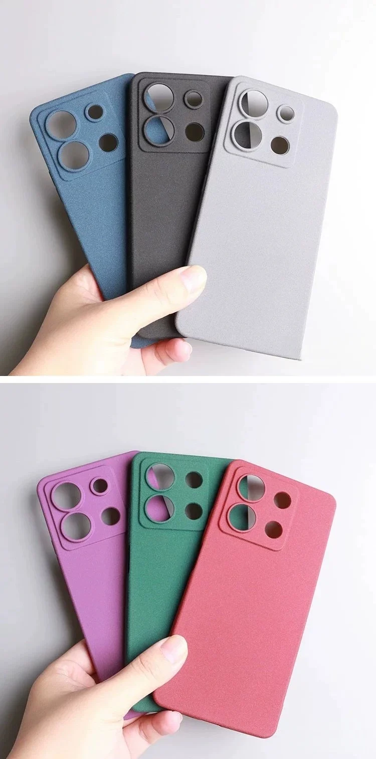 Soft TPU Matte Slim Protective Back Cover Case