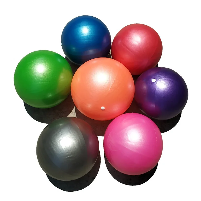 25CM Yoga Pilates Ball Exercise Gymnastic Fitness Balance Gym Core Indoor Training Mini Balls Small Therapy Improves