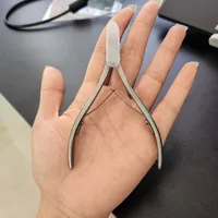 Coupe-ongles professionnel en acier inoxydable, adapté aux ongles incarnés, coupe-bord de précision, ongles épais et outil de pédicure 3