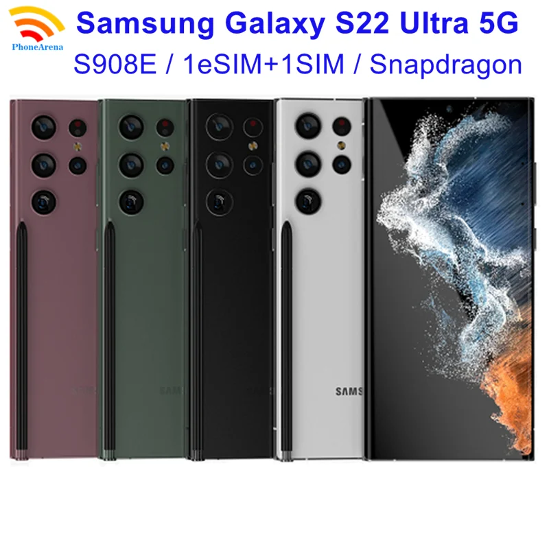 [3132] 512GB Galaxy S22 Ultra 5G ブラック