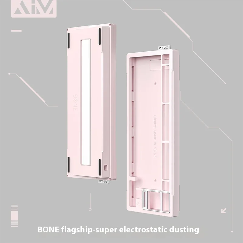 Aim Bone80 Mechanical Keyboard Case Aluminium Alloy Pcb Custom